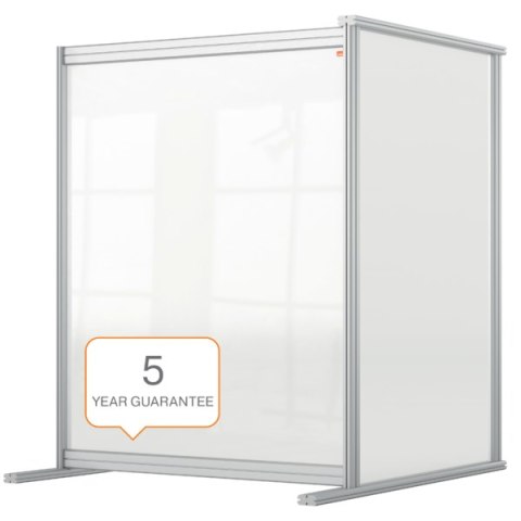 Przedłużająca przegroda na biurko Premium Plus wykonana z Plexi 800x1000mm 1915497