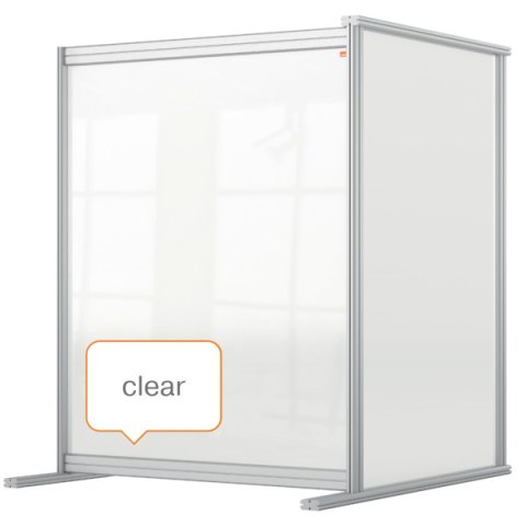 Przedłużająca przegroda na biurko Premium Plus wykonana z Plexi 800x1000mm 1915497