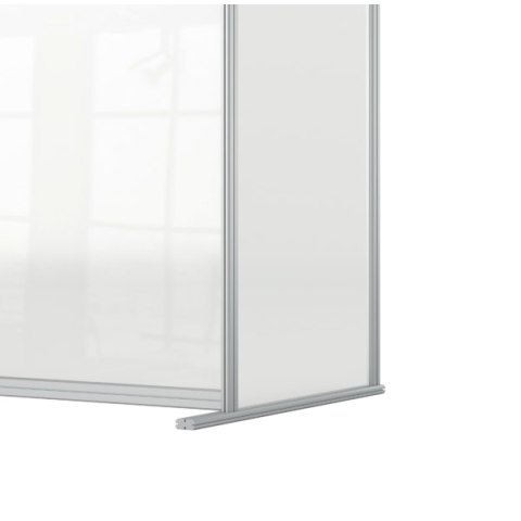 Przedłużająca przegroda na biurko Premium Plus wykonana z Plexi 800x1000mm 1915497