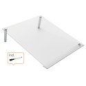 Ukośna akrylowa tabliczka na biurko do notatek Nobo Home A4 1915612