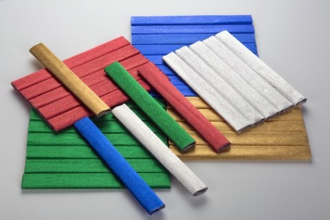 Krepina 25x100cm -metal., srebrny, 5 rolek HAPPY COLOR HA 3640 2510-381