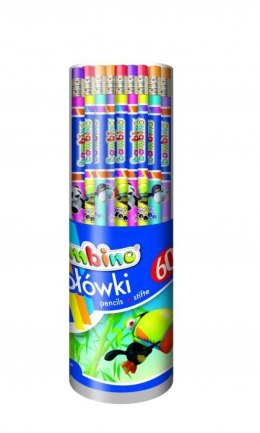 Ołówek z gumką tuba (60) *1673 ST.MAJEWSKI