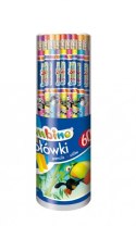 Ołówek z gumką tuba (60) *1673 ST.MAJEWSKI