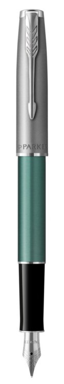 Pióro wieczne (F) SAND BLASTED METAL GREEN PARKER 2169362, giftbox