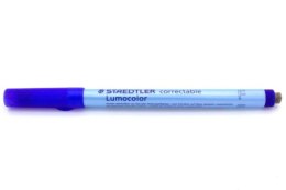 Pisak usuwalny Lumocolor correctable, F, niebieski, Staedtler S 305 F-3