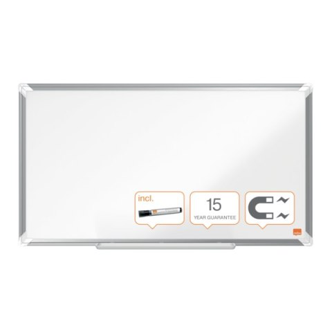 Tablica stalowa panoramiczna Nobo Premium Plus Widescreen 32 710x400mm 1915370