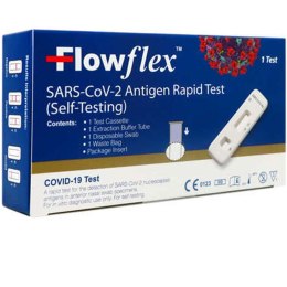 Test antygenowy wymazowy z nosa na obecność COVID-19 DOMOWY SZYBKI 0%VAT