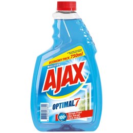 AJAX płyn do mycia szyb zapas 750ml Multiaction niebieski