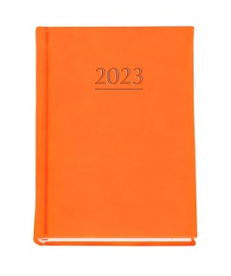 Kalendarz MARTA 2023 B6 tydzień na 2 stronach pomarańczowy T-215V-P Micha