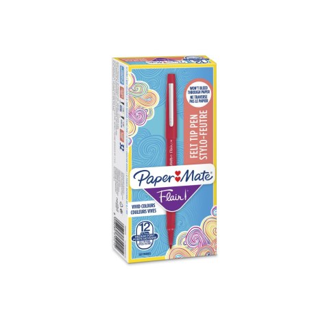 Flamaster FLAIR ORIGINAL czerwony S0190993 PAPER MATE