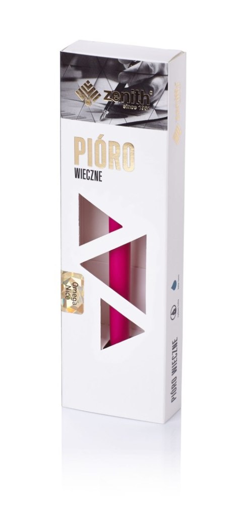 Pióro wieczne Zenith Omega Nice w etui - display 12 sztuk, mix kolorów, 7020100