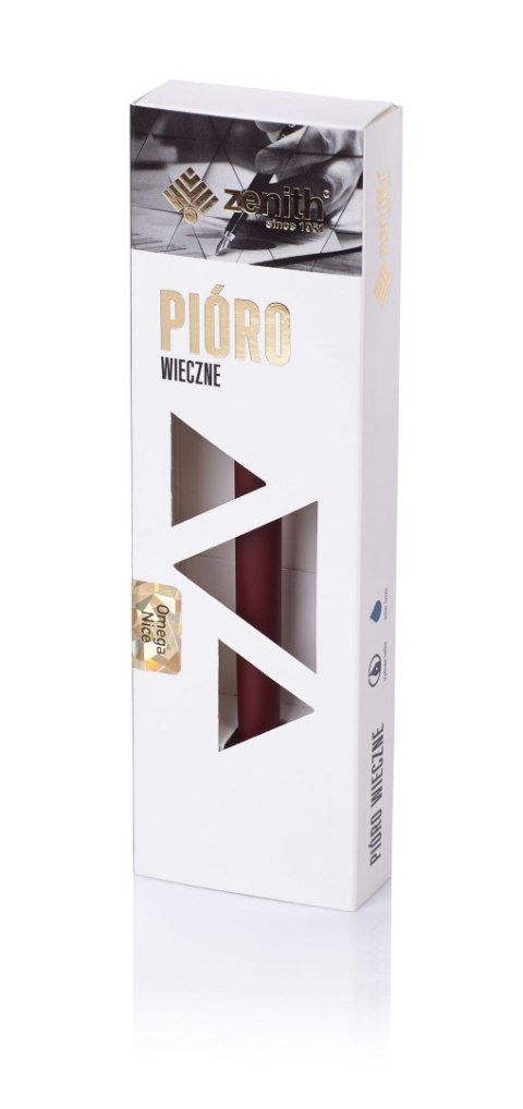 Pióro wieczne Zenith Omega Nice w etui - display 12 sztuk, mix kolorów, 7020100