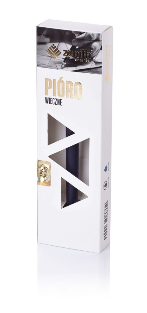 Pióro wieczne Zenith Omega Nice w etui - display 12 sztuk, mix kolorów, 7020100