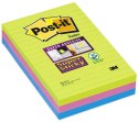 Bloczek_samoprzylepny POST-IT_ Super Sticky w linie (660 - 3 SSUC), 102x1