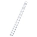 Grzbiety do bindowania plastikowe GBC Combs, A4, 19 mm, białe , 100 szt., 4028611