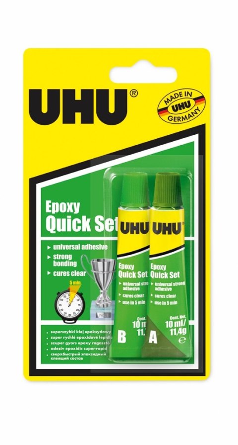 Klej epoxydowy Quick Set 2x10ml. U37555