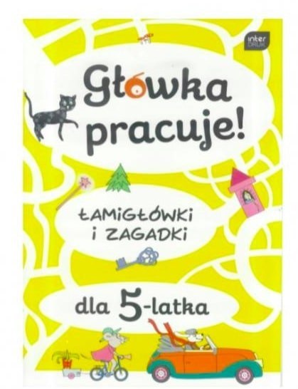 Kolorowanka A4 16 z nakl. GŁÓWKA PRACUJE mix INTERDRUK