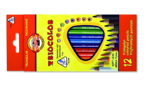 Kredki TRIO COLOR 3132 12kol.* KOH-I-NOOR (X)