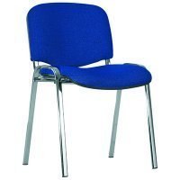 Krzesło konferencyjne ISO chromeCU-24 brązowe