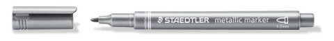 Marker metaliczny srebrny okrągła końcówka M 1-2mm S 8323-81 STAEDTLER (X)