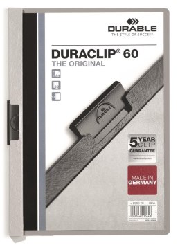 Skoroszyt DURACLIP 60 2209 szary DURABLE (X)