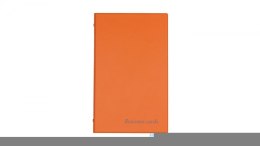 Wizytownik na 200wiz.orange BIURFOL KWI-01-04 (pastel pomara.) (X)