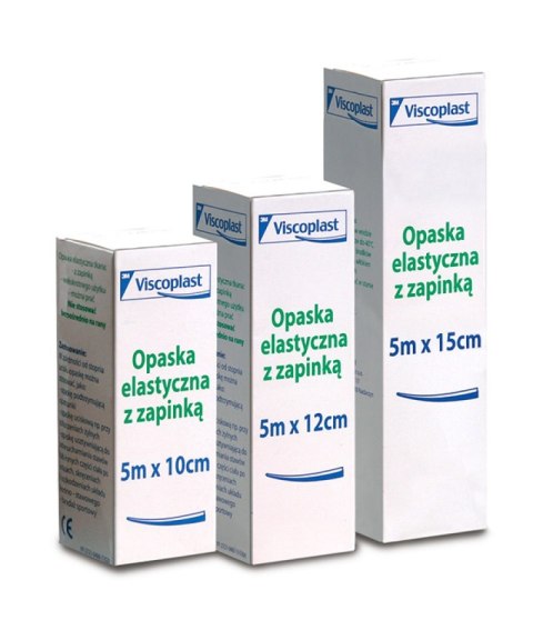 Opaska elastyczna z zapinką VISCOPLAST, 8cmx5m