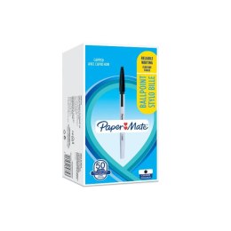 Długopis ze skuwką Paper Mate 045 fine (0,7 mm) czarny 2084379