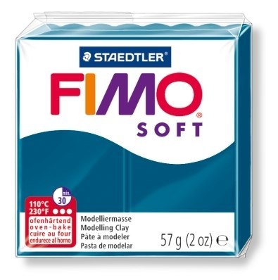 FIMOsoft masa termoutwardzalna 56g niebski calypso S 8020-31