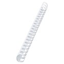 Grzbiety do bindowania plastikowe GBC Combs, A4, 45 mm, białe , 50 szt., 4028206