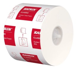 Papier toaletowy, duże rolki KATRIN CLASSIC System Toilet 800, 156005, opakowanie: 36 rolek