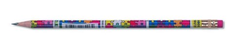 Ołówek Grafitowy 1231/PU PUZZLE z gumką KOH I NOOR