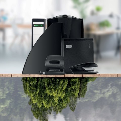 Przekładki Recycle 1 - 10, A4, PP, czarne Leitz, 12080000