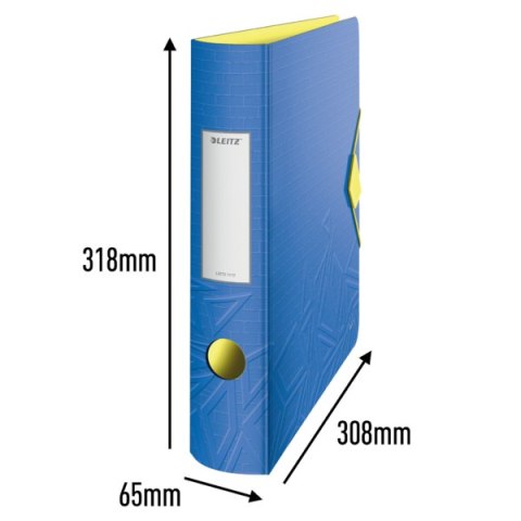 Segregator Leitz 180_ Active Urban Chic 65 mm, niebieski 11170032