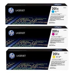 Toner HP 201X (CF253XM) nieb+purp+żółt 3x2300str