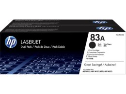 Toner HP 83A (CF283AD) czarny 2x1500str 2szt M125/M126/M127/M128/M201/M225