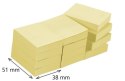 Bloczki 3M POST-IT 653 38x51mm żółte 3x100kartek FT510060476