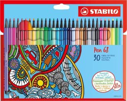 Cienkopis Pen 68 etui kartonowe 30 szt. ARTY EO6830-1-20 STABILO