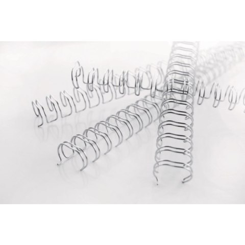 Grzbiety do bindowania GBC 3:1 Wire, A4, N3, 5mm, białe , 100 szt., 47901E