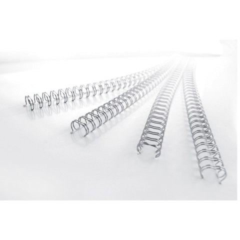 Grzbiety do bindowania GBC 3:1 Wire, A4, N3, 5mm, białe , 100 szt., 47901E