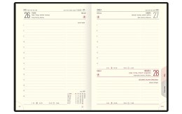 Kalendarz A5 LUX książkowy (L3), 01 - gecco / granat 2023 TELEGRAPH