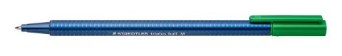 Długopis triplus ball, M, zielony, Staedtler S 437 M-5