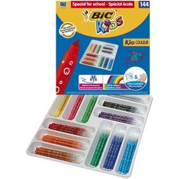 Flamastry BIC Kids Kid Couleur Zestaw 144szt, 887837