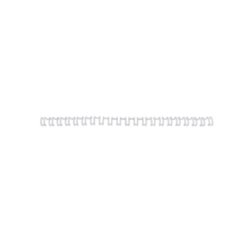 Grzbiety drutowe GBC A4 21L 8mm białe (100szt) IB165184 (X)