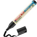 Marker flipchart ECOLINE ścięta końcówka 1,5 mm czarny Edding 32/001/C