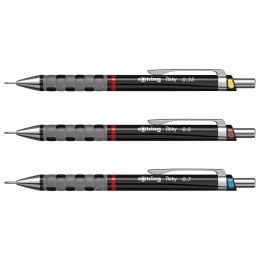 Zestaw ołówków automatycznych TIKKY III, czarny korpus, 3sztuki ROTRING, S0801310