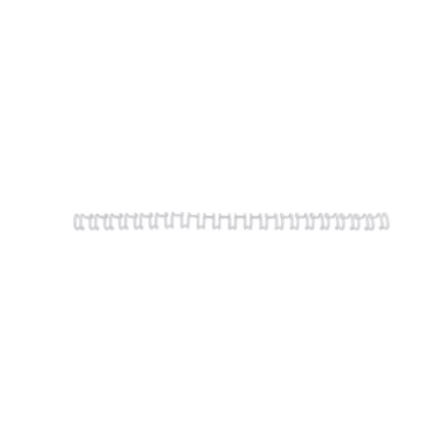 Grzbiety drutowe GBC A4 21L 14mm białe (100szt) IB165481 (X)