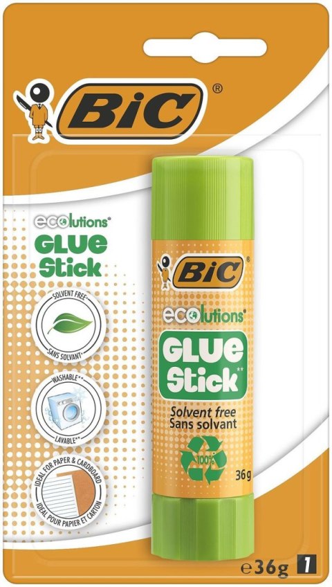 Klej w sztyfcie BIC Ecolutions 36g Blister 1szt, 948726