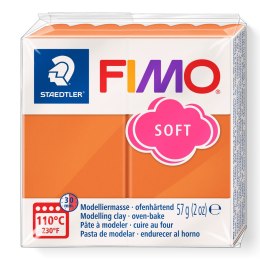Kostka FIMO soft 57g, koniakowy, masa termoutwardzalna, Staedtler S 8020-76