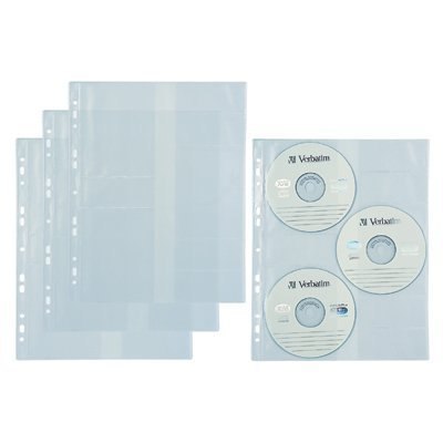 Koszulki_A4 na 3 CD-R BIURFOL (10szt) ET-19